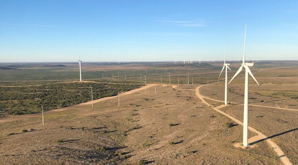 La central eólica terrestre Panther Creek III de RWE en EE UU se