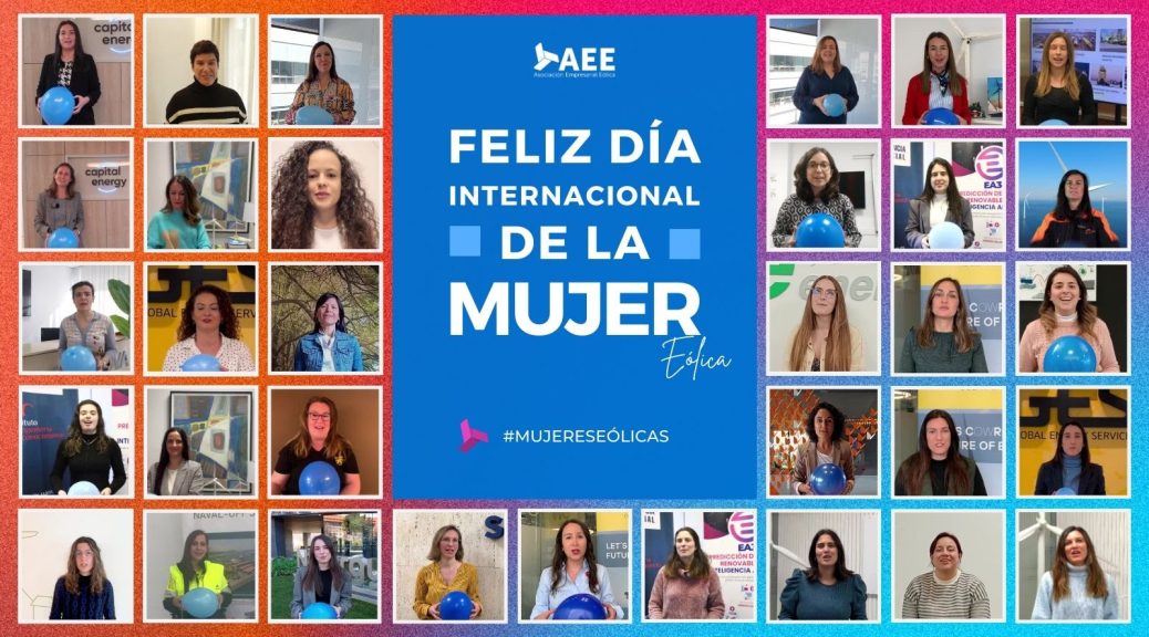 Más de 100 mujeres profesionales de la eólica se suman a la campaña