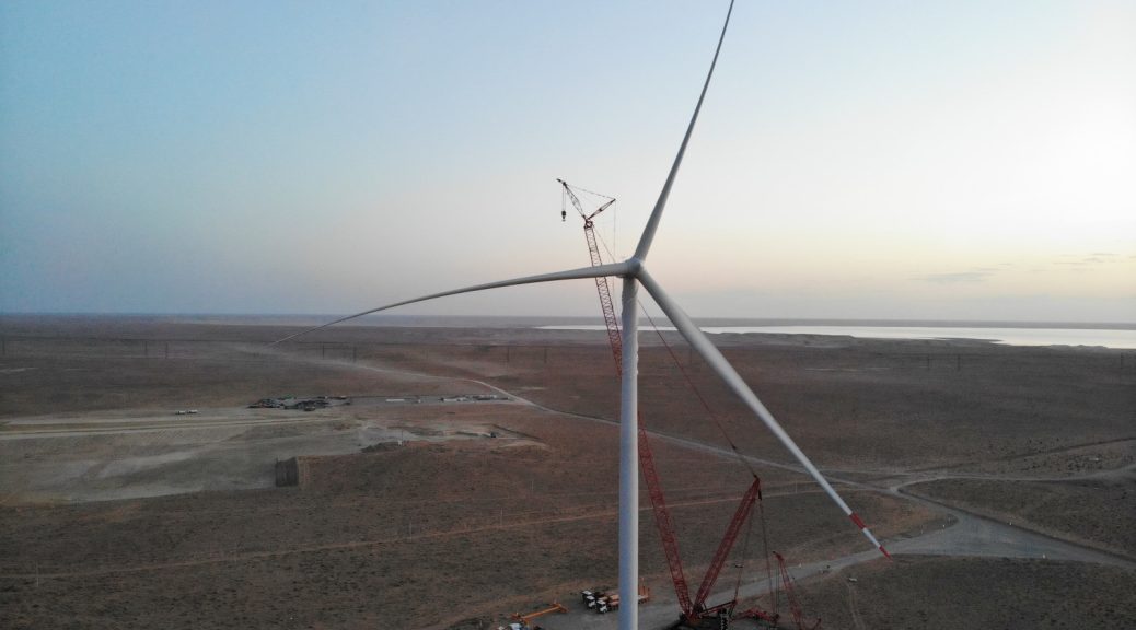 Acwa Power Instaló La Turbina Eólica Más Grande De Asia Central Reve