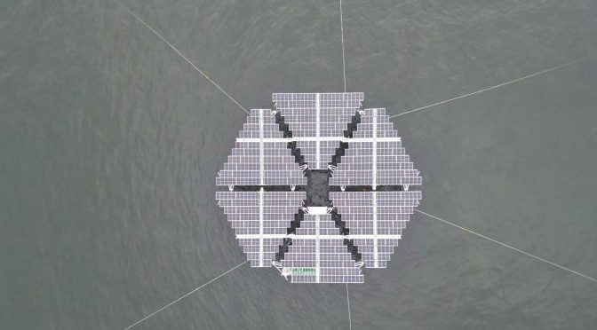 SolarDuck y RWE instalan con éxito un proyecto de fotovoltaica flotante en alta mar frente a la costa holandesa