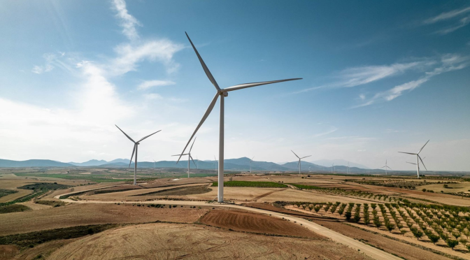 Proyecto del CIP con 730 MW de fotovoltaica, 898 MW de eólica y 500 MW de hidrógeno en Teruel