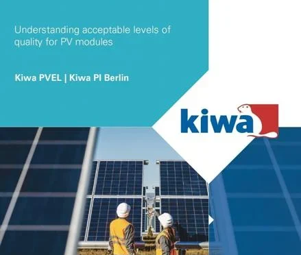 Kiwa PVEL y Kiwa PI Berlin publican un informe técnico que define los requisitos de calidad de los módulos fotovoltaicos