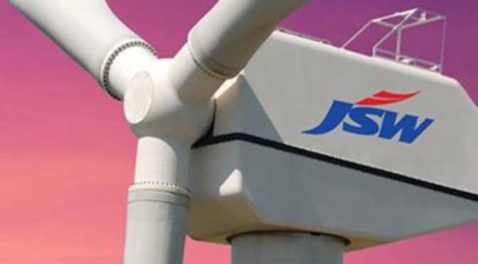 JSW Energy pone en marcha un proyecto de energía eólica de 300 MW en Tamil Nad