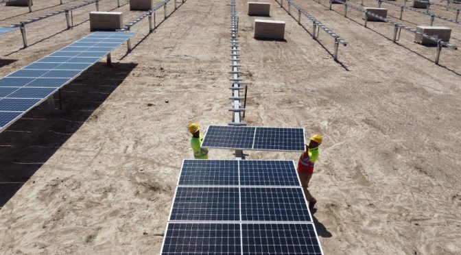 Iberdrola avanza en la construcción de uno de sus mayores proyectos de fotovoltaica de España