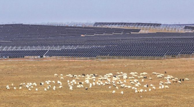 «Gran Muralla Fotovoltaica» podría abastecer de energía a Beijing en 2030