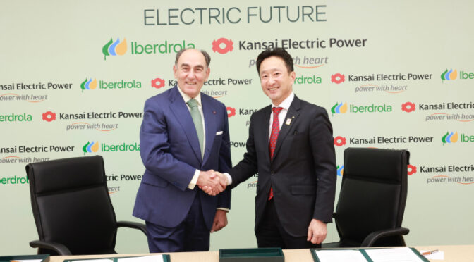 Iberdrola y Kansai amplían su alianza estratégica para acelerar la electrificación en diferentes países